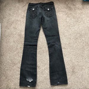 Black / Grey MEK Jeans